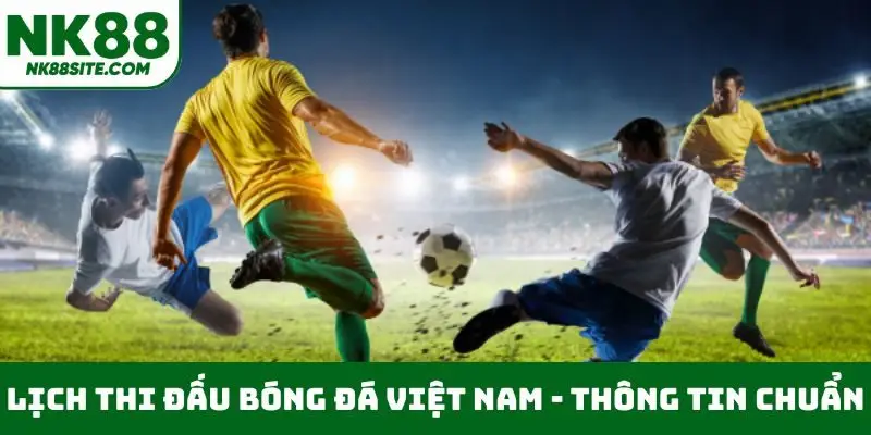 Lịch thi đấu bóng đá Việt Nam
